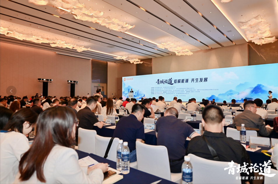 【协会动态】协会受邀参加“青城论道 低碳能源共生发展”大会