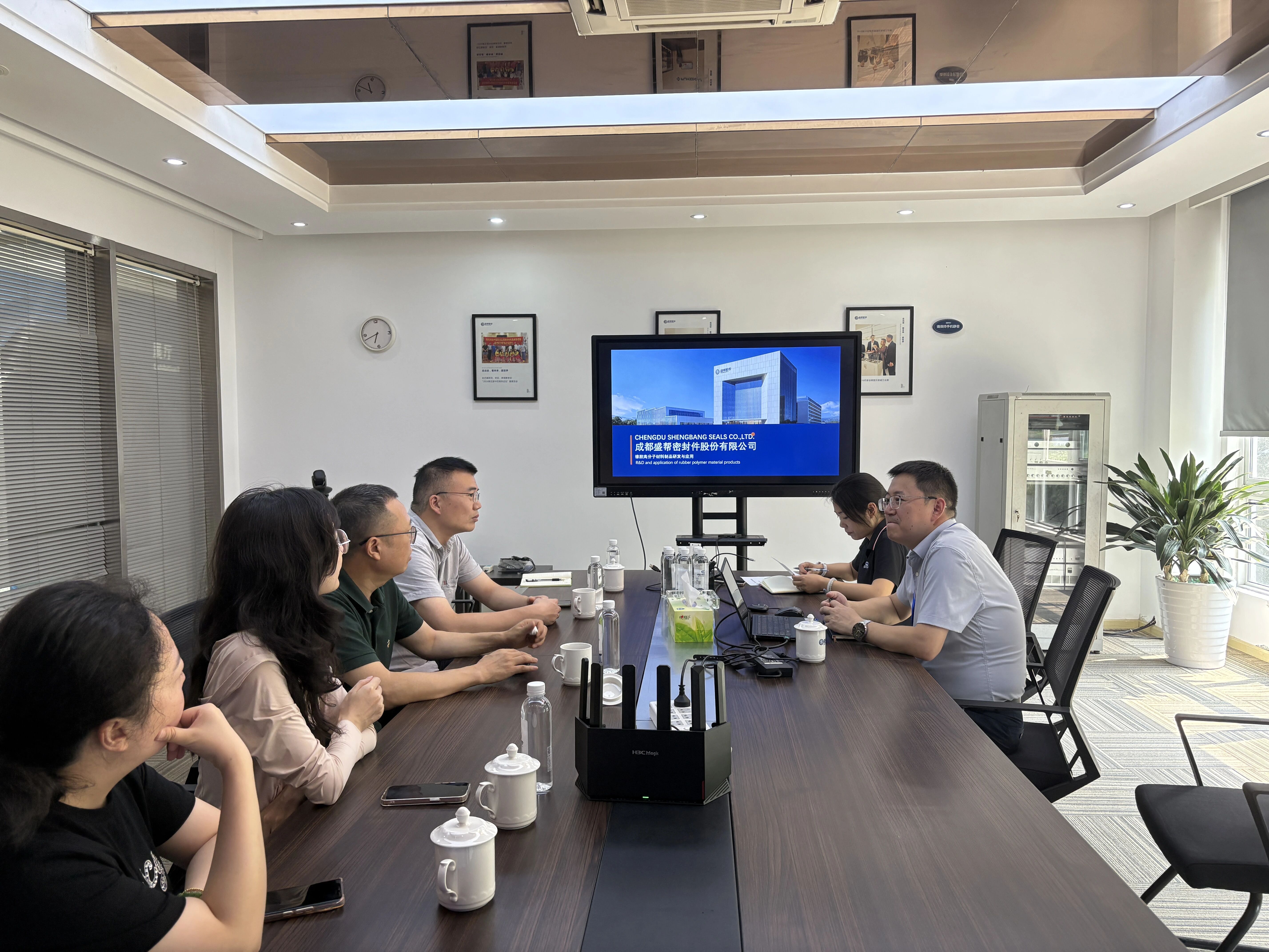 【协会动态】走访成都盛帮双核科技有限公司